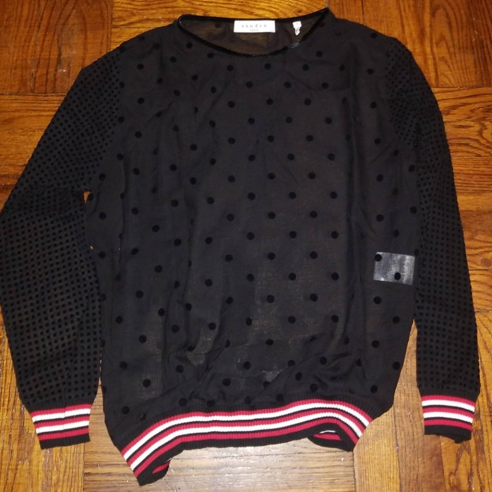 Sandro paris pullover top